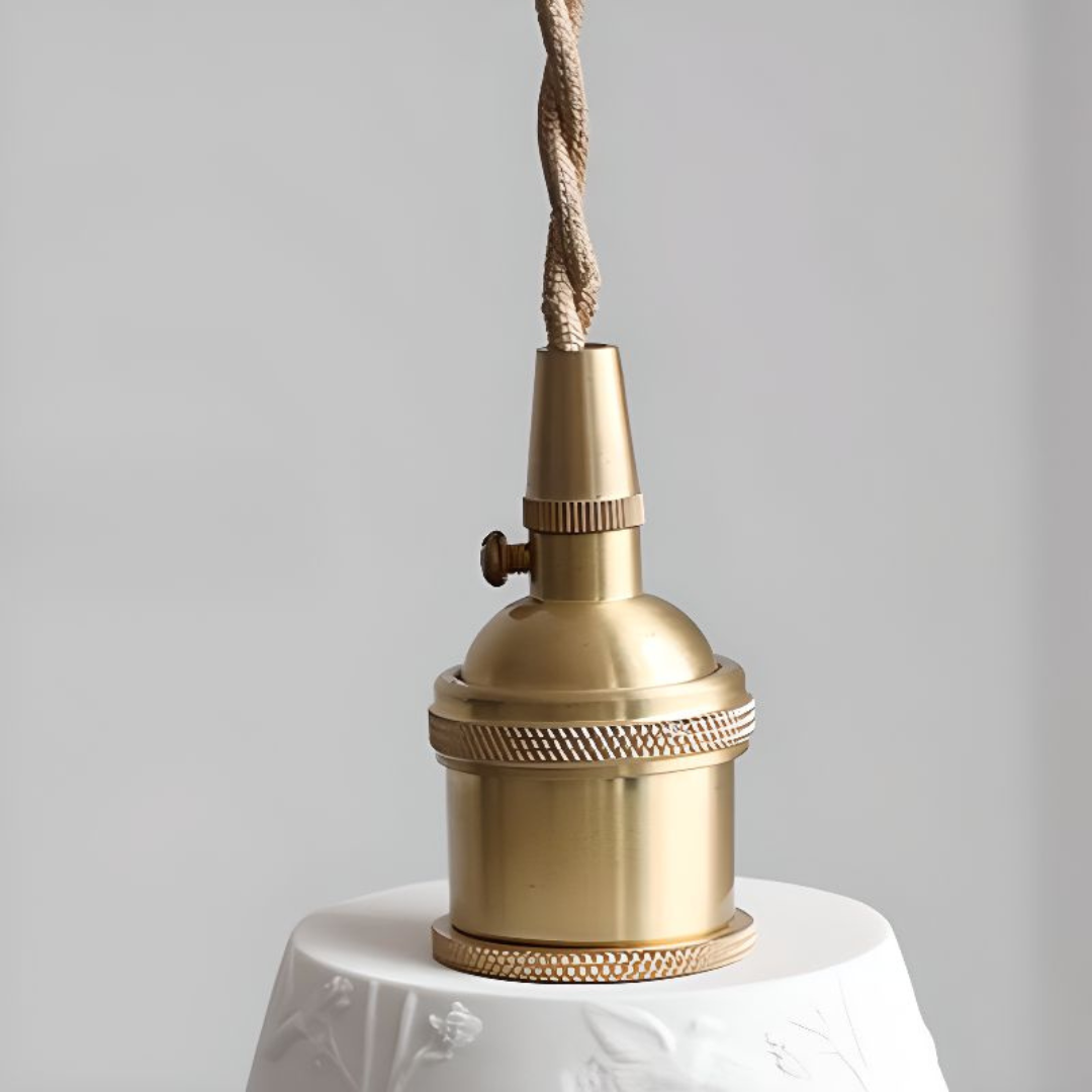 Deer Dream Glow Ceramic Pendant