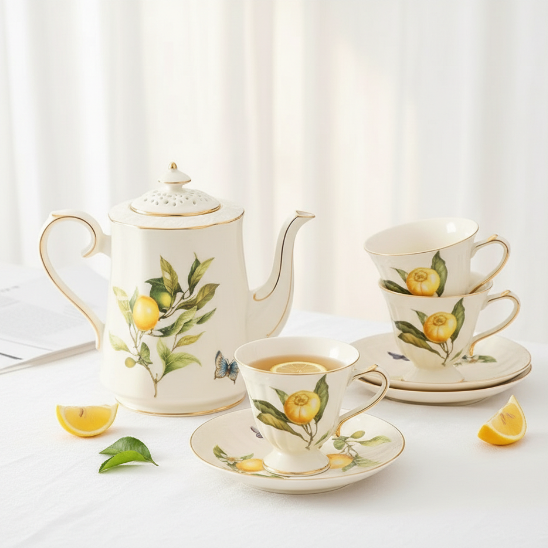 Ceramic Lemon Blossom Collection