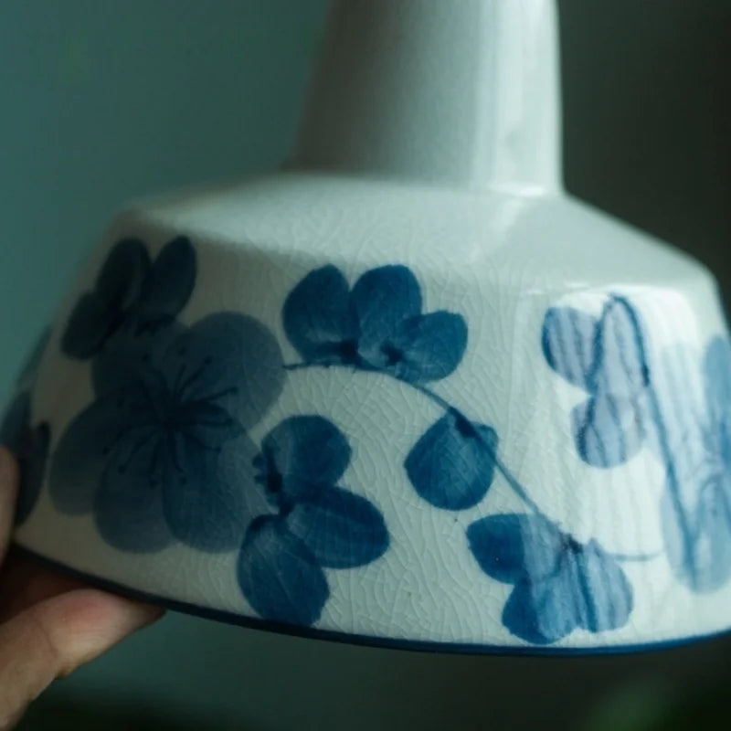 Kyoto Blue Ceramic Pendant