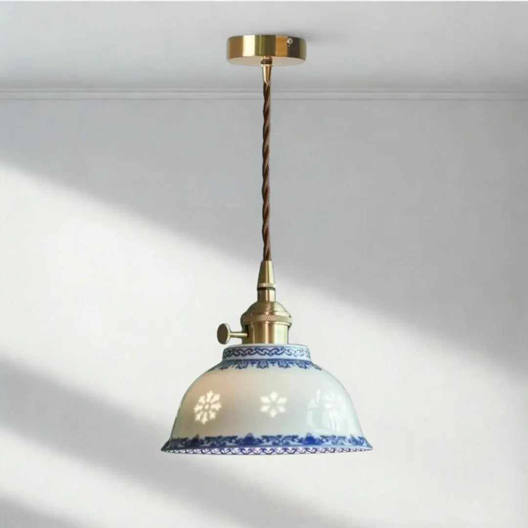 Icy Glaze Ceramic Pendant