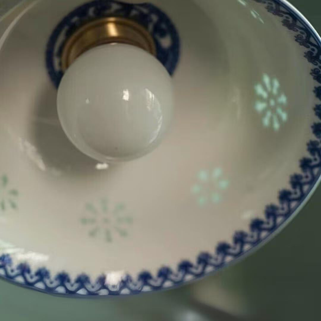 Icy Glaze Ceramic Pendant