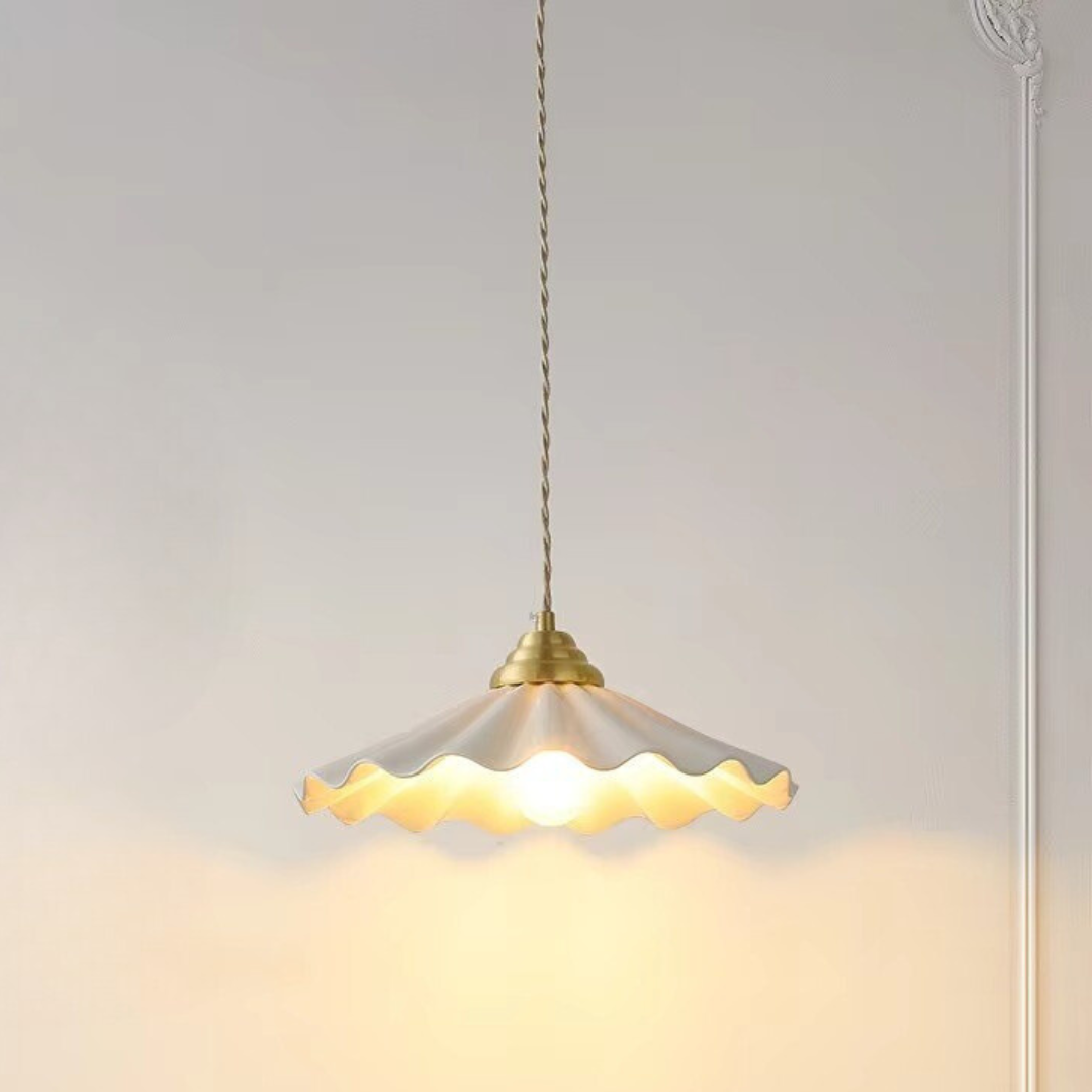 Minimalist Ceramic Pendant Light