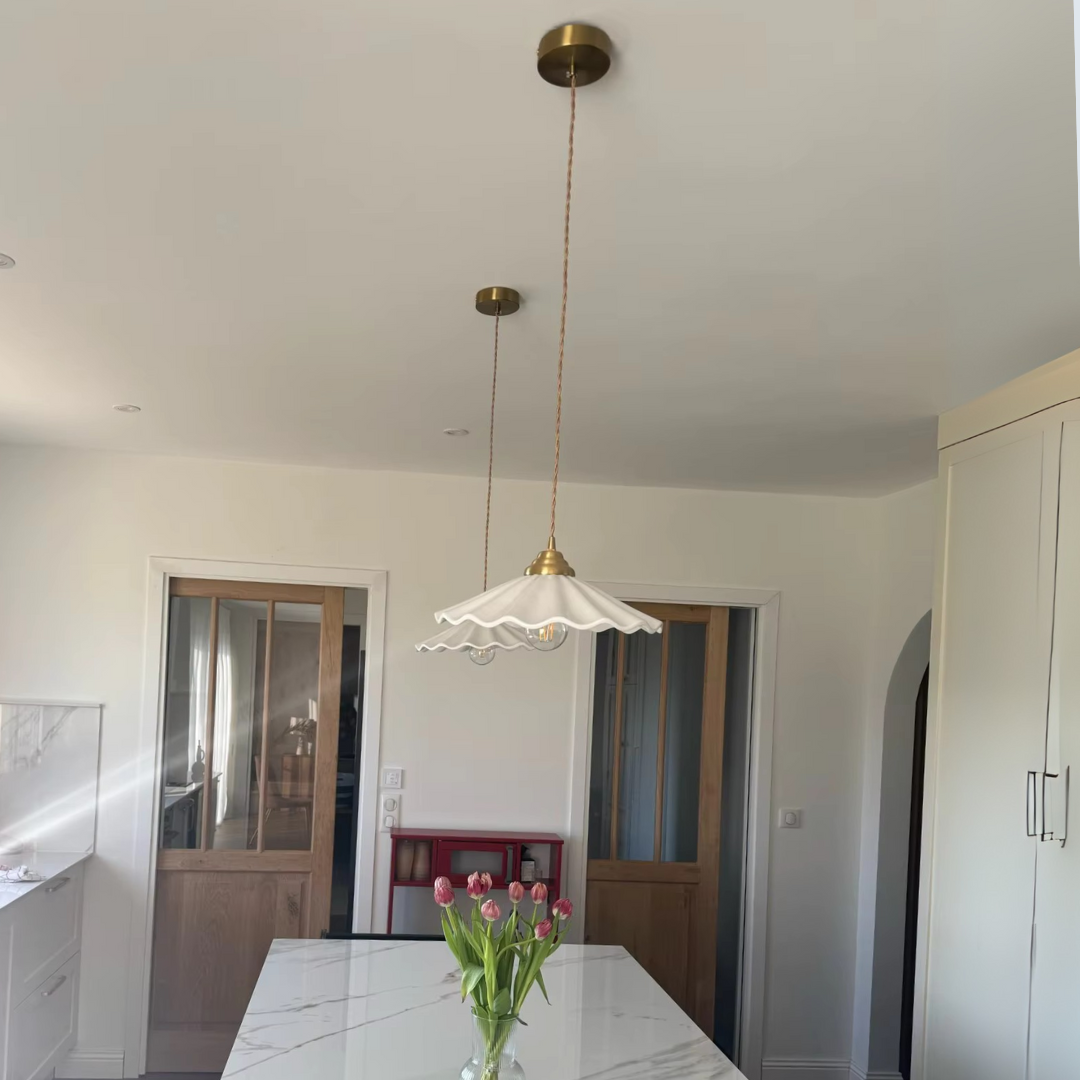 Minimalist Ceramic Pendant Light