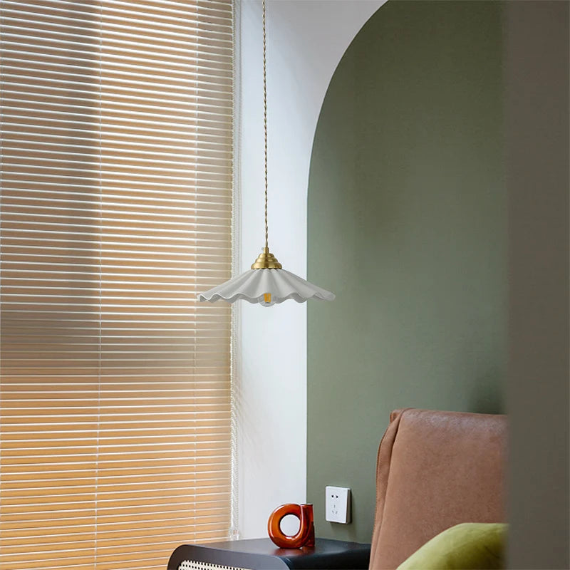 Minimalist Ceramic Pendant Light